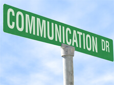 Communication Sign